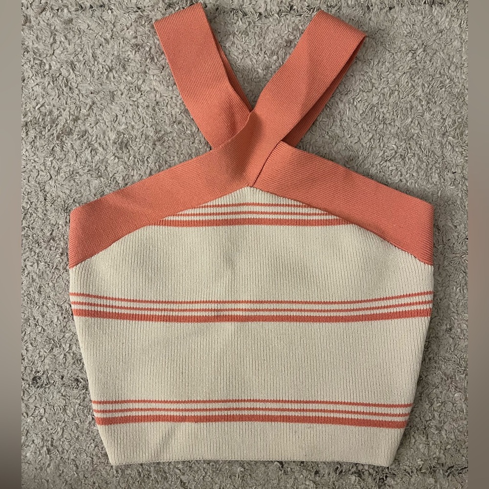 aritzia sculpt knit top never worn